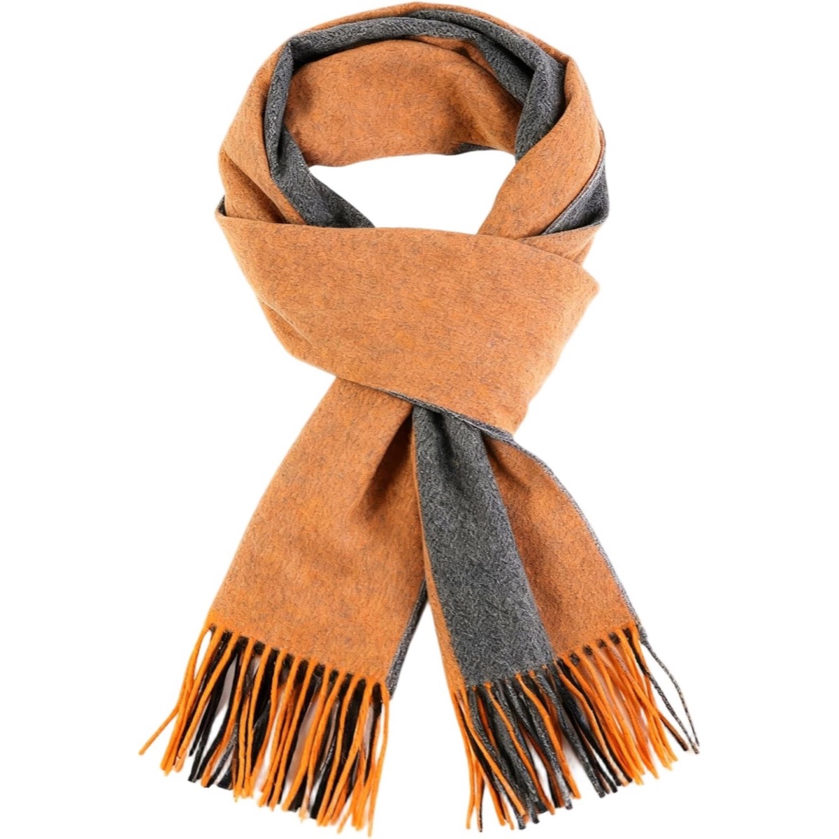 Wool Winter Plaid Scarf - Soft Warm Tartan Checkered Fashion Scarf for Women and Men