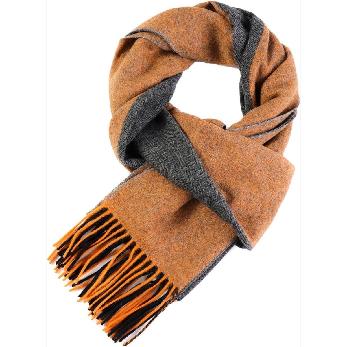 Wool Winter Plaid Scarf - Soft Warm Tartan Checkered Fashion Scarf for Women and Men 3