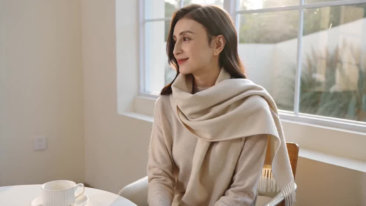 Cozy Cashmere scarf